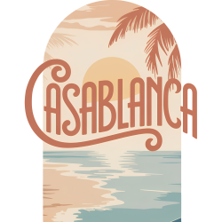 Casablanca 8 - T-shirt, Sweat, T-shirt cintré, Body et Tote Bag